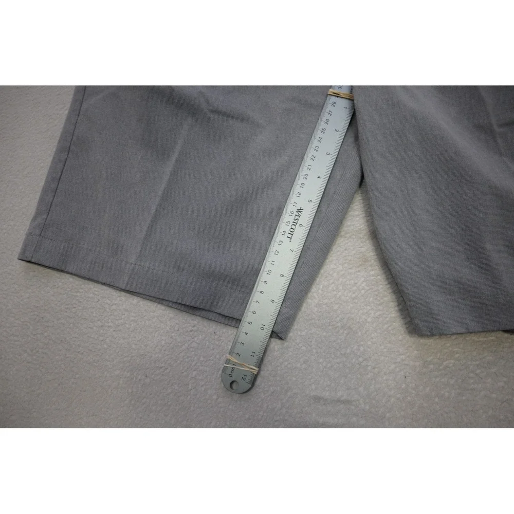 TravisMathew‎ Golf Shorts Mens 34 Grey Stretch Performance Flat Front Athletic